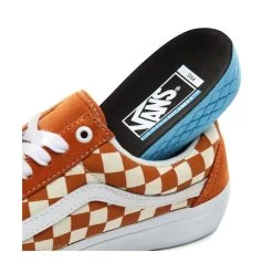 Vans Checkerboard Old Skool Pro Schoenen Golden Oak -Skateboard Shop vans checkerboard old skool pro golden oak 5