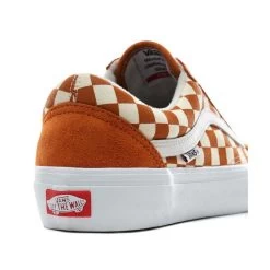 Vans Checkerboard Old Skool Pro Schoenen Golden Oak -Skateboard Shop vans checkerboard old skool pro golden oak 6