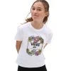 Vans Elevated Floral Crew Kids T-Shirt -Skateboard Shop vans elevated floral crew kids t shirt