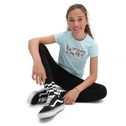 Vans Elevated Floral Fill Mini Kids T-Shirt -Skateboard Shop vans elevated floral fill mini kids t shirt 3