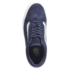 Vans Old Skool Pig Suede Blue Schoenen -Skateboard Shop vans old skool pig suede blue 3