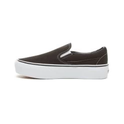 Vans Slip-On Platform Zwart/White Schoenen 16 Vans Slip-On Platform Zwart/White Schoenen -Skateboard Shop vans slip on platform blackwhite schoenen 2