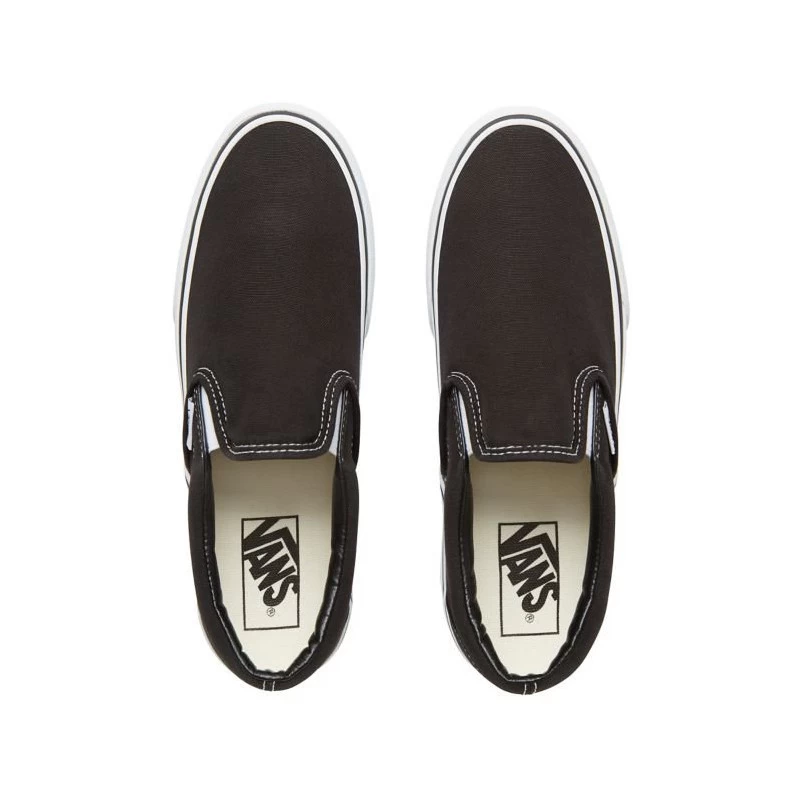 Vans Slip-On Platform Zwart/White Schoenen 6 Vans Slip-On Platform Zwart/White Schoenen - Afbeelding 4