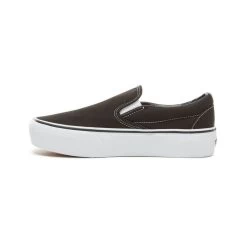 Vans Slip-On Platform Zwart/White Schoenen 22 Vans Slip-On Platform Zwart/White Schoenen -Skateboard Shop vans slip on platform blackwhite schoenen 8