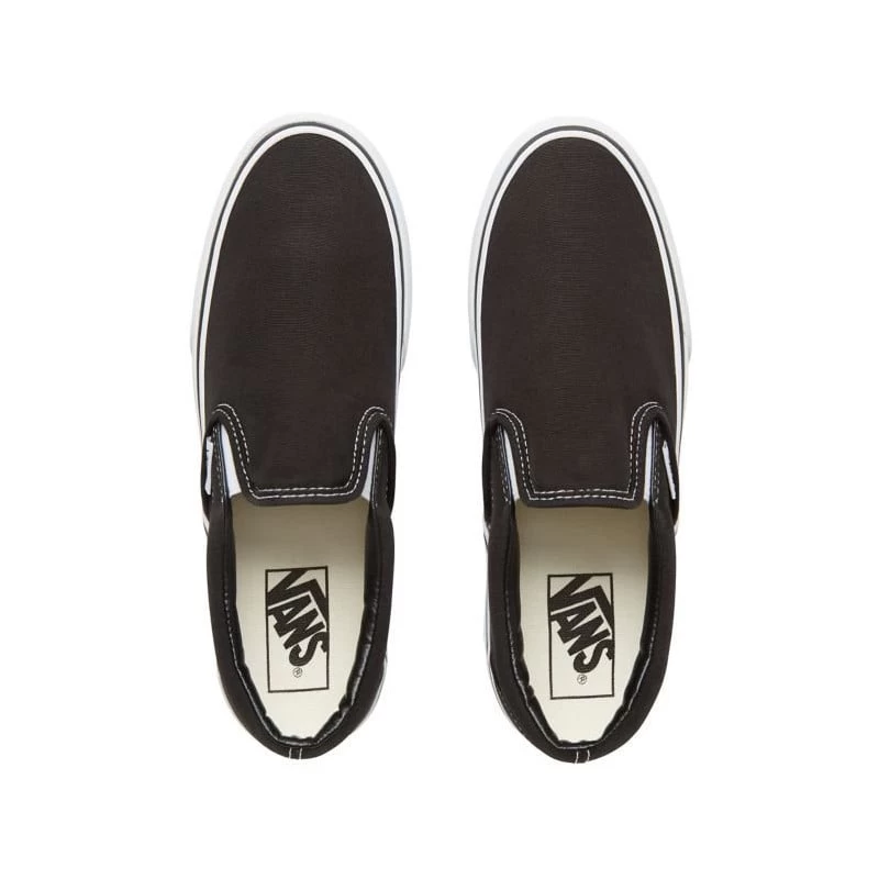 Vans Slip-On Platform Zwart/White Schoenen 12 Vans Slip-On Platform Zwart/White Schoenen - Afbeelding 10