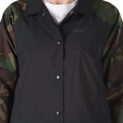 Vans Thanks Coach Camo Jacket Camo -Skateboard Shop vans thanks coach camo jacket camo 2