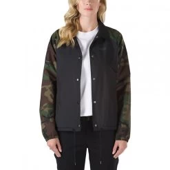 Vans Thanks Coach Camo Jacket Camo -Skateboard Shop vans thanks coach camo jacket camo 3