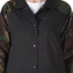 Vans Thanks Coach Camo Jacket Camo -Skateboard Shop vans thanks coach camo jacket camo 5