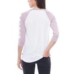 Vans Women Big Fun Raglan Women White/Seafoam -Skateboard Shop vans women big fun raglan women whiteseafoam 3