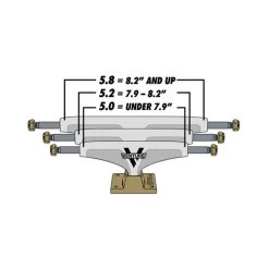 Venture All Polished Truck Lo 5.2 -Skateboard Shop venture all polished truck lo 52 2