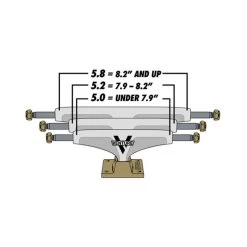 Venture All Polished Truck Lo 5.2 -Skateboard Shop venture all polished truck lo 52 5