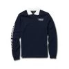 Volcom Belmont Kids Longsleeve Polo Navy -Skateboard Shop volcom belmont kids longsleeve polo navy