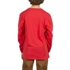 Volcom Circle Stone Kids Longsleeve True Red -Skateboard Shop volcom circle stone kids longsleeve true red 3