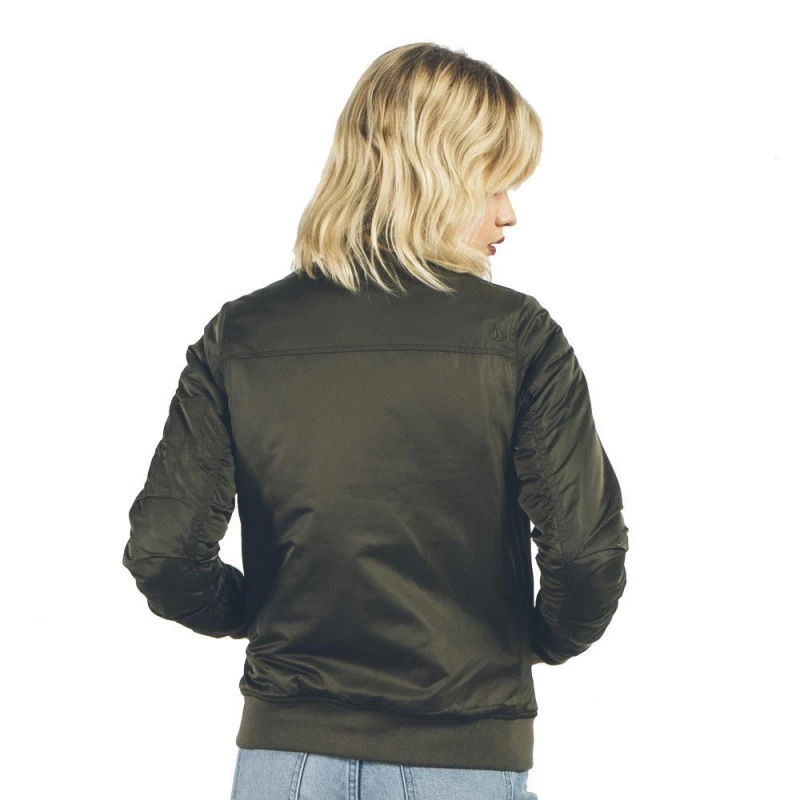 Volcom Lets Go Bomber Jacket Dark Camo 6 Volcom Lets Go Bomber Jacket Dark Camo - Afbeelding 4