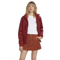 Volcom Oh My Cord Teddy Jacket Auburn 32 Volcom Oh My Cord Teddy Jacket Auburn -Skateboard Shop volcom oh my cord teddy auburn 10