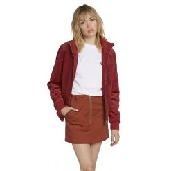 Volcom Oh My Cord Teddy Jacket Auburn 34 Volcom Oh My Cord Teddy Jacket Auburn -Skateboard Shop volcom oh my cord teddy auburn 12