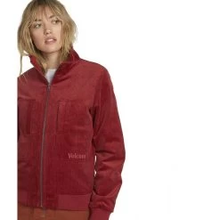 Volcom Oh My Cord Teddy Jacket Auburn 27 Volcom Oh My Cord Teddy Jacket Auburn -Skateboard Shop volcom oh my cord teddy auburn 5