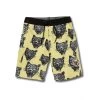 Volcom Ozzie Kids Boardshorts Lime -Skateboard Shop volcom ozzie kids boardshorts lime