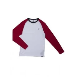 Volcom Pen Bsc Kids Longsleeve Engine Red